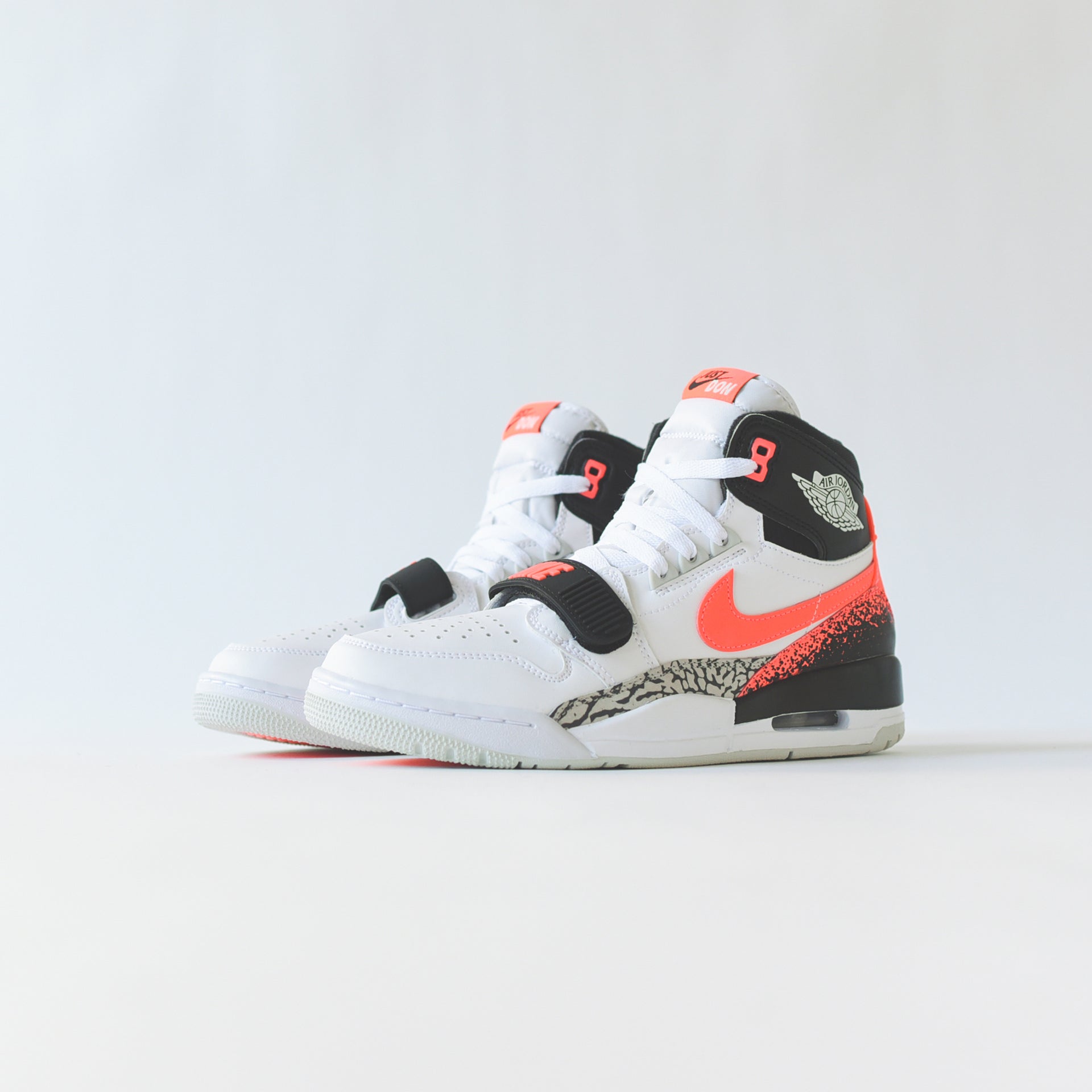 Nike Air Jordan Legacy 312 - White / Hot Lava / Black / Zen Grey