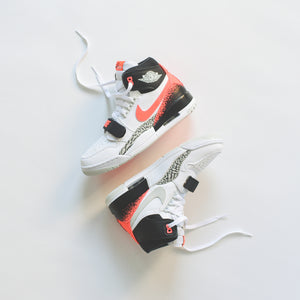 Nike Air Jordan Legacy 312 - White / Hot Lava / Black / Zen Grey