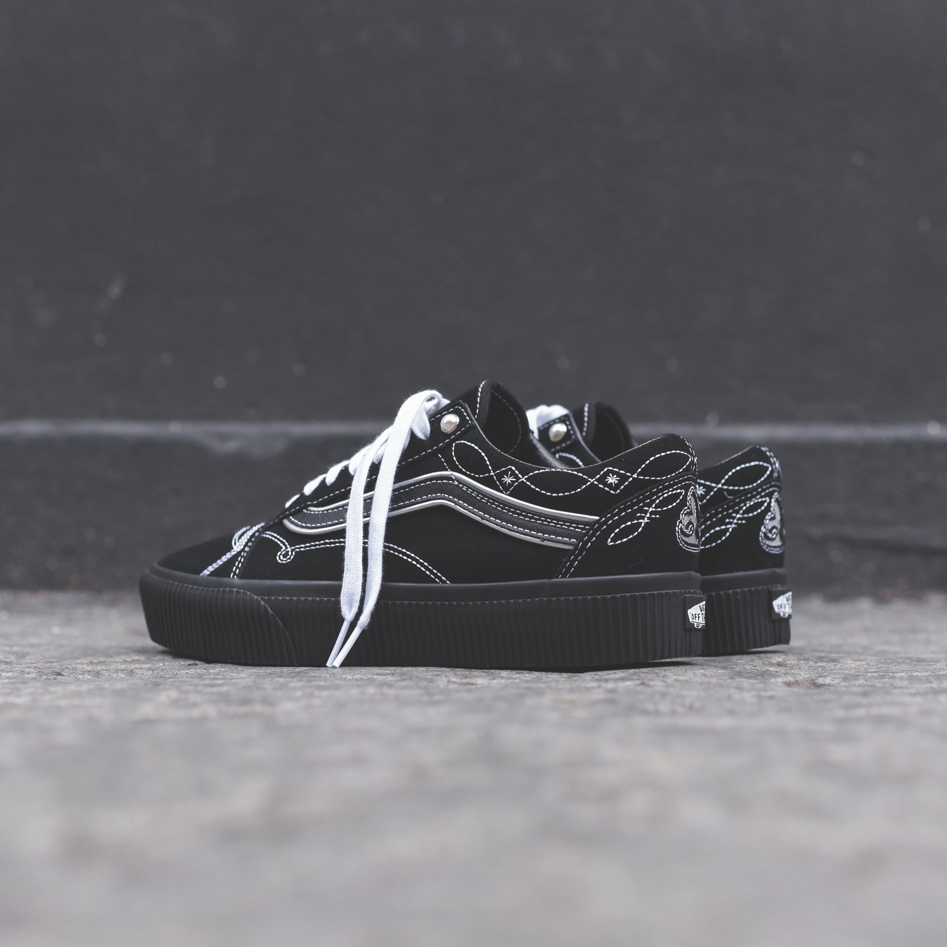 Vans Old Skool Platform - Pearly Punk Black