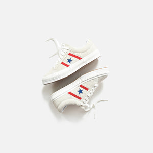 Converse Academy Ox - White / Enamel Red / Blue