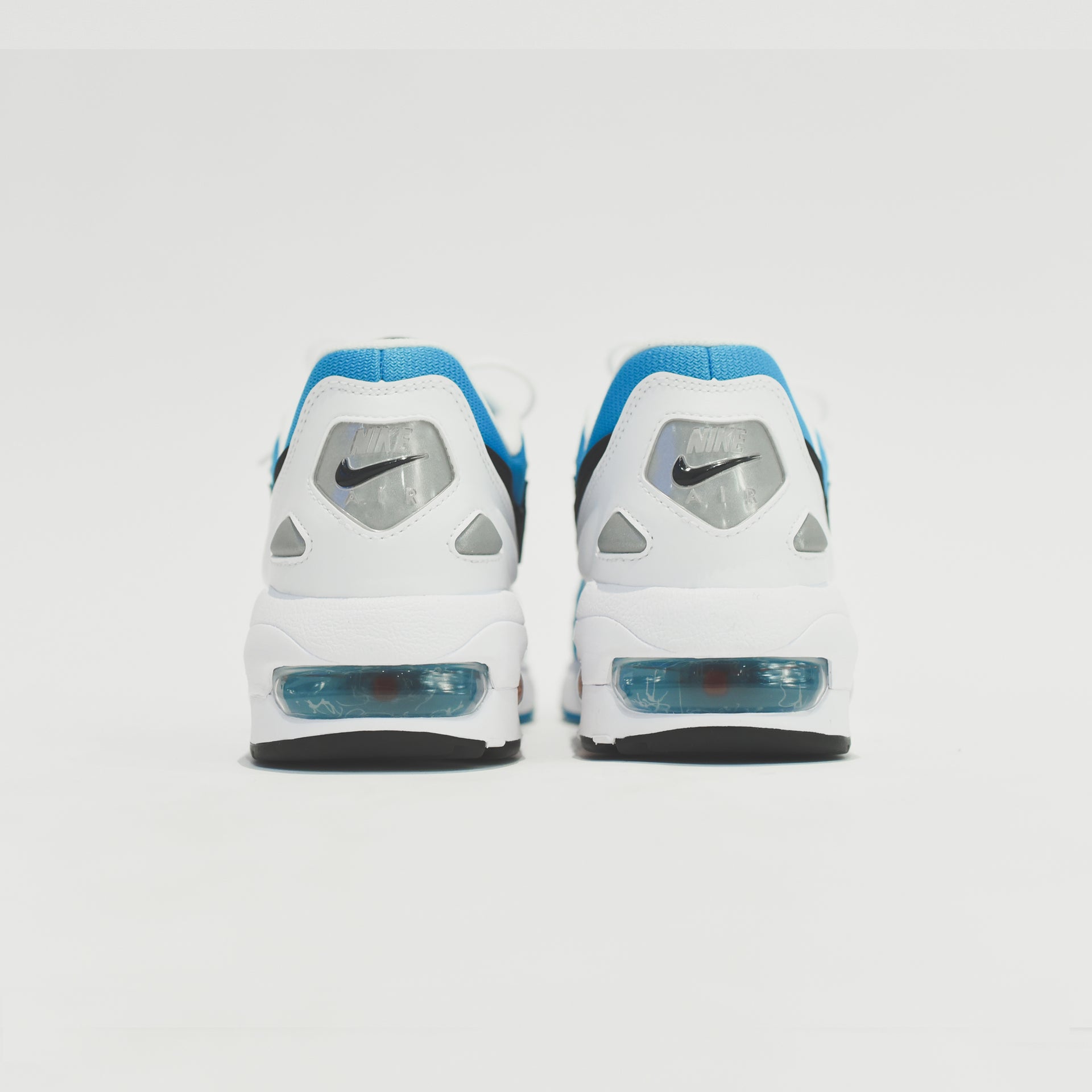 Nike Air Max 2  Light - White / Black / Blue Lagoon / Laser Orange