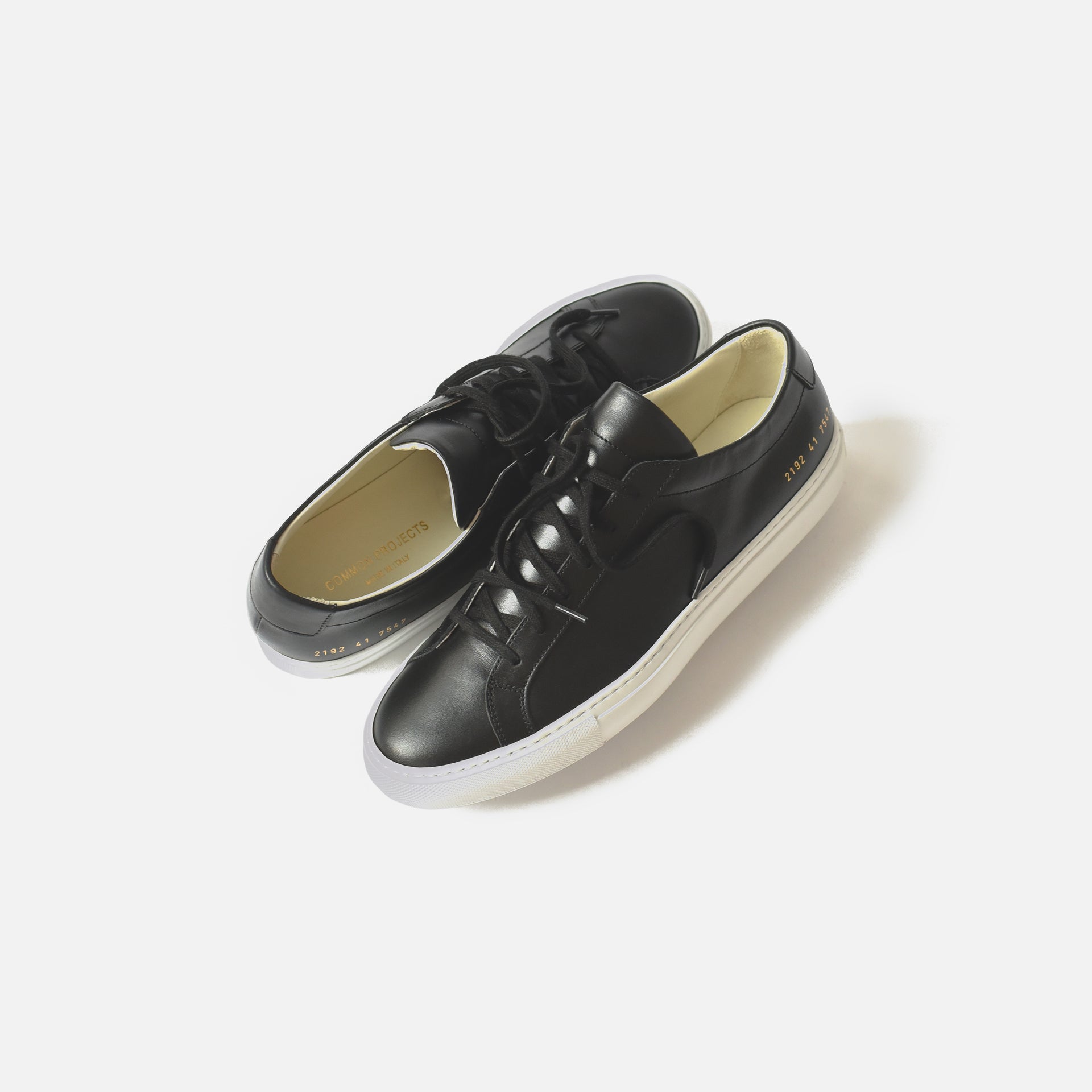 Common Projects Original Achilles Low - Black / White