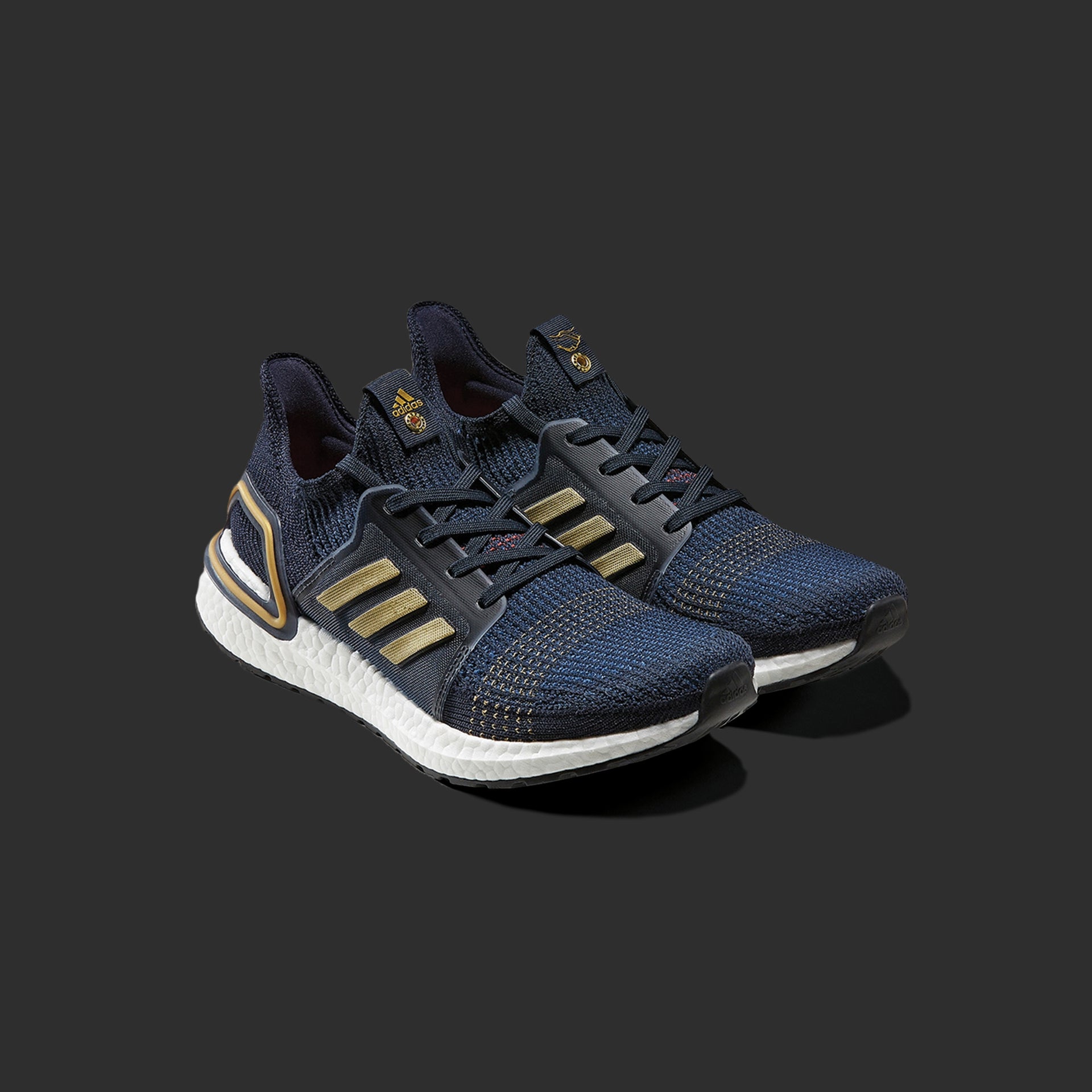 adidas Consortium UltraBoost 19 EQT - Navy / Gold