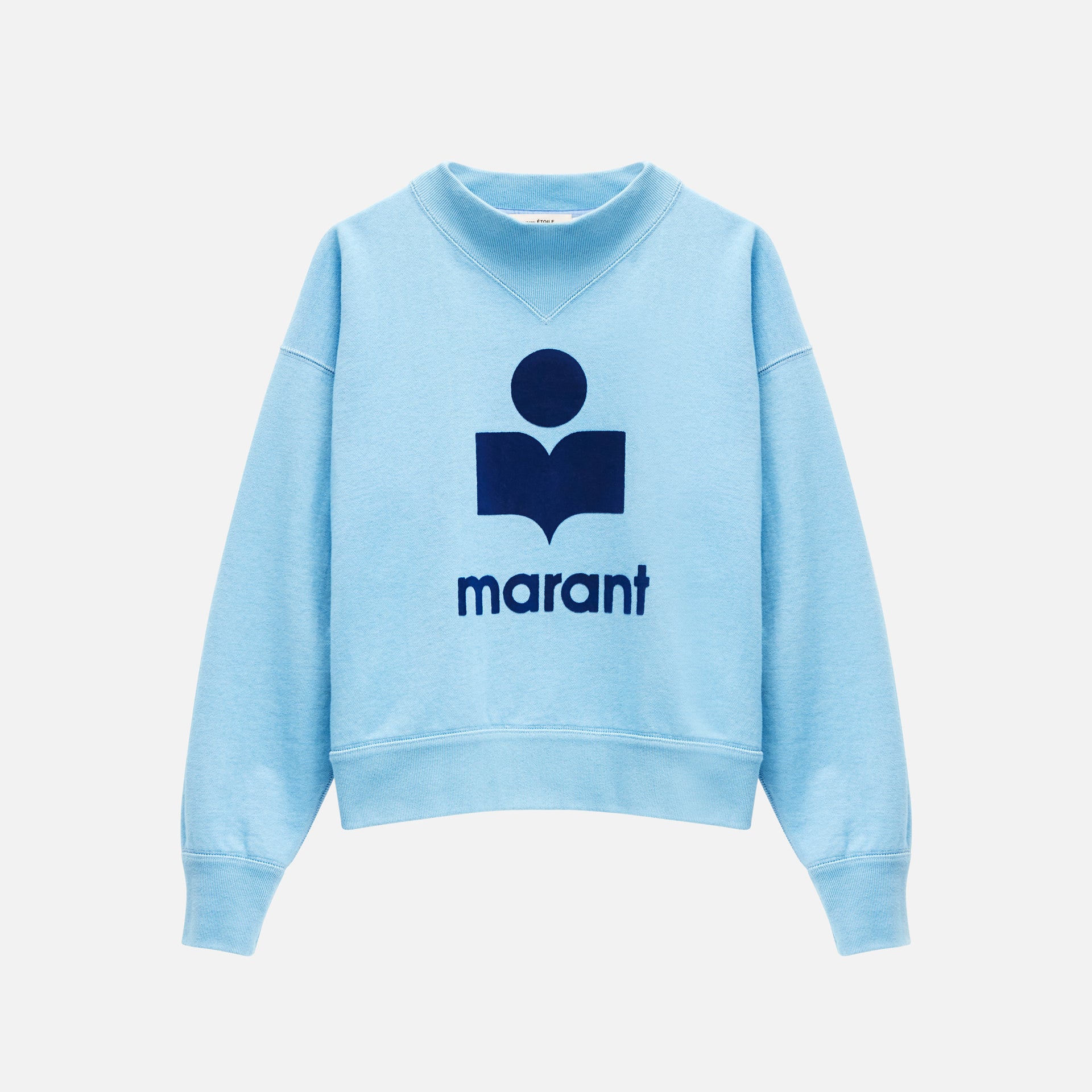 Isabel Marant Etoile Moby Logo Sweatshirt - Blue