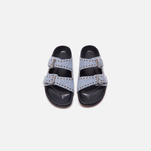 Isabel Marant Lennyo Denim Sandals - Light Blue