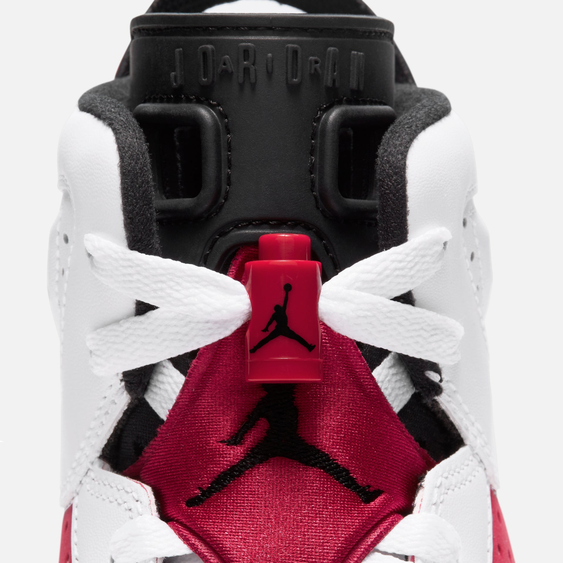 Nike Grade School Air Jordan 6 Retro - White / Carmine / Black