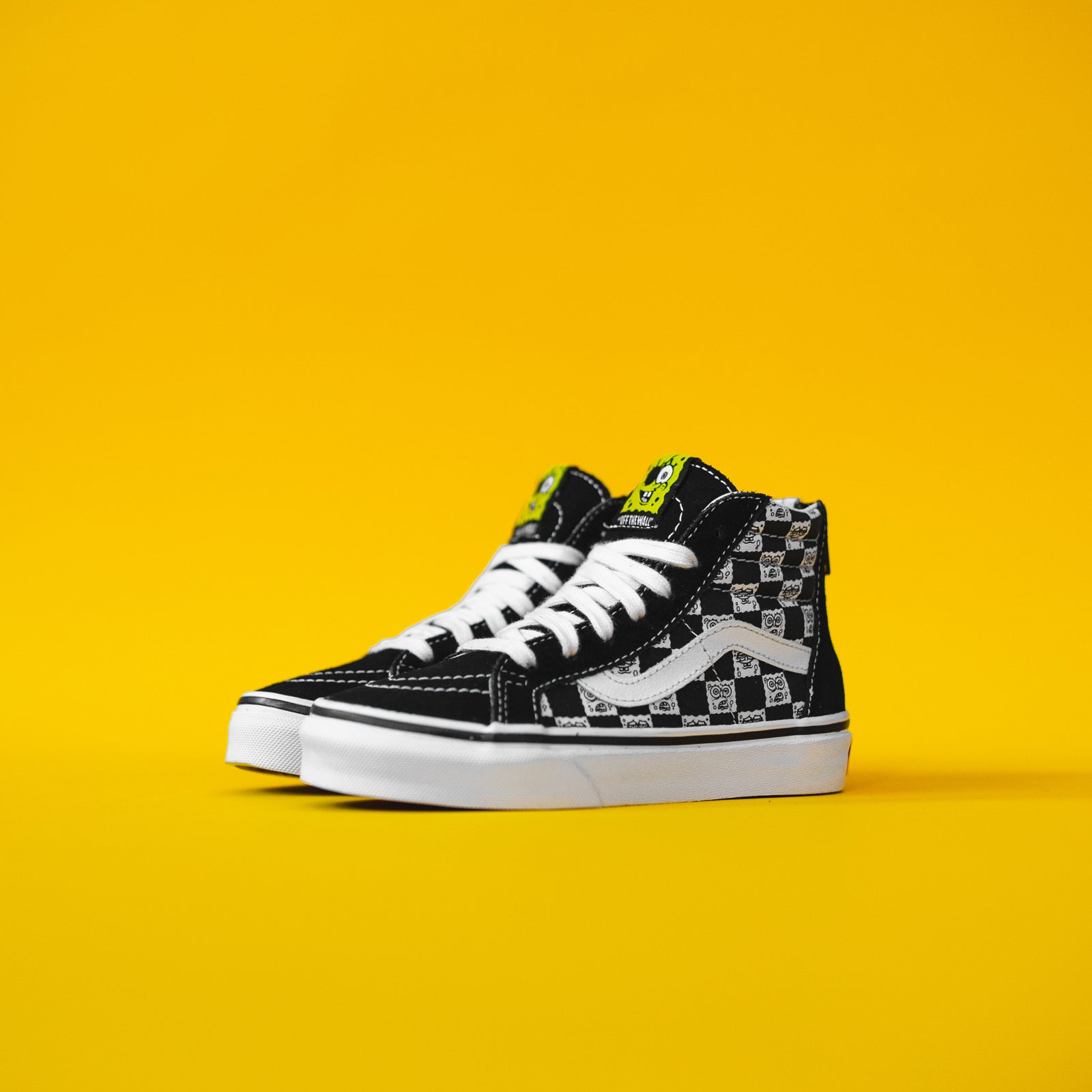 Vans Vault x SpongeBob Kids OG Sk8-Hi Zip LX - Checkerboard