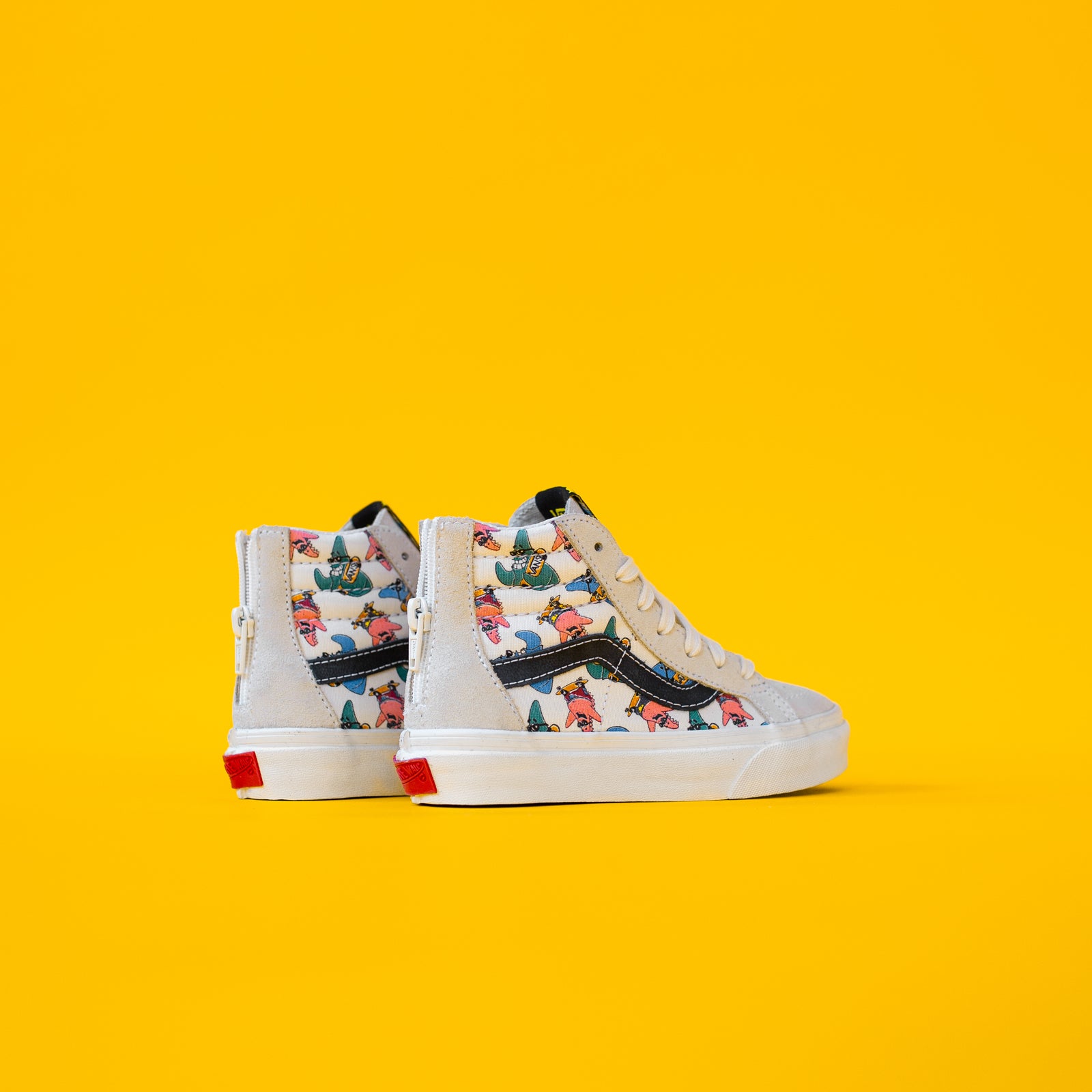 Vans Vault x SpongeBob Kids OG Sk8-Hi Zip LX - White