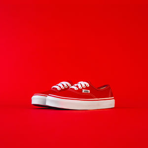 Vans Kids Authentic - Red / White