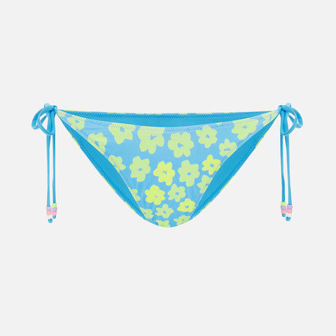 It’s Now Cool 90s Tie Swim Bottom - Petallic