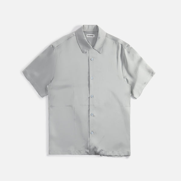 Jil Sander Sustainable Fluid Viscose Shirt - Silver Grey – Kith