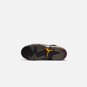 Nike Grade School Air Jordan 6 Retro - Black / Bordeaux / Light Graphite / Dark Grey