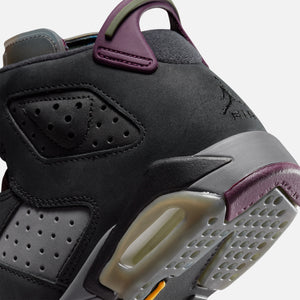 Nike Grade School Air Jordan 6 Retro - Black / Bordeaux / Light Graphite / Dark Grey