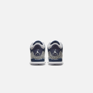 Nike Grade School Air Jordan 3 Retro - Midnight Navy / White / Cement Grey
