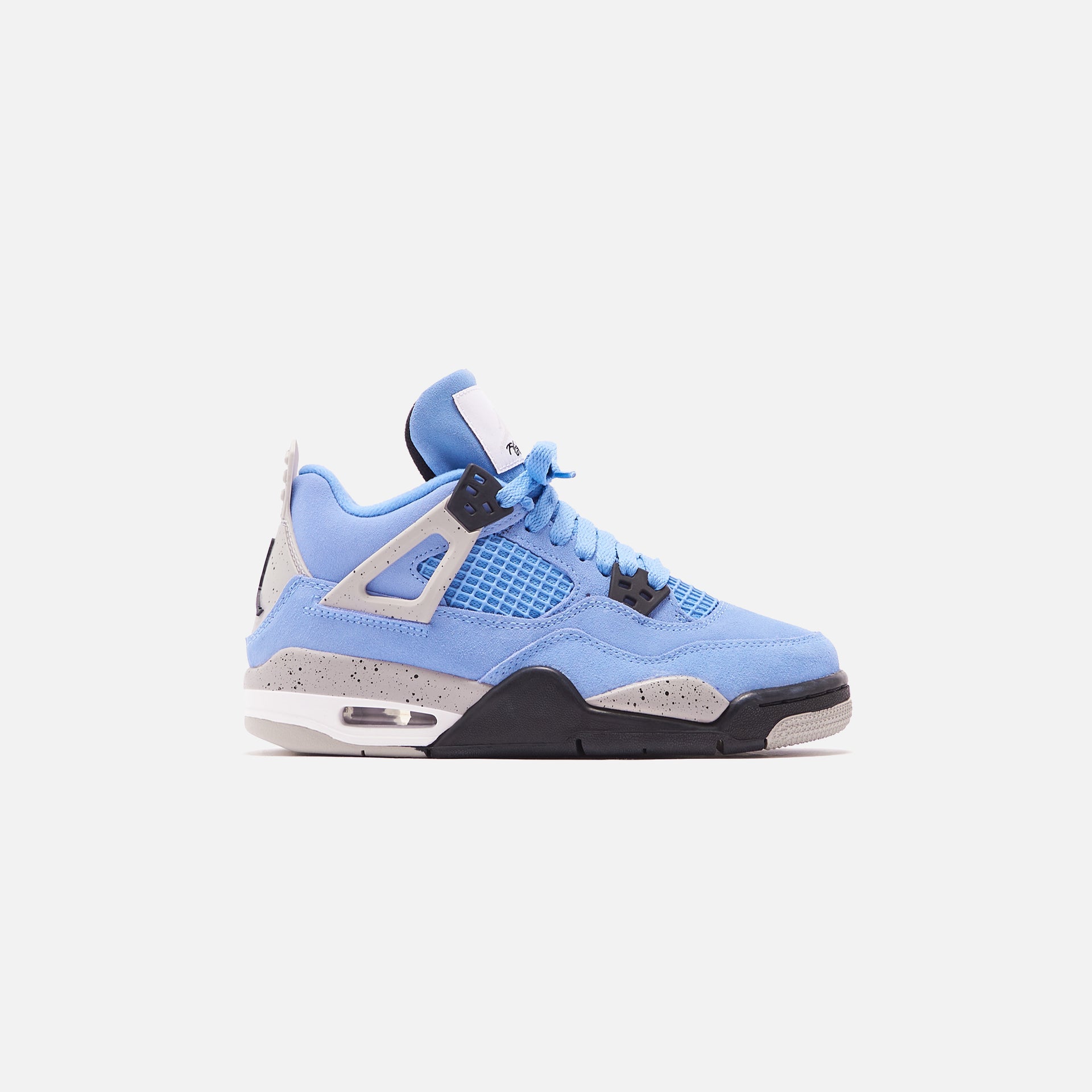 Nike Grade School Air Jordan 4 Retro - University Blue / Black / Tech Grey