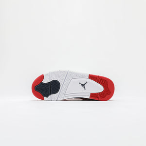 Nike GS Air Jordan 4 Retro SE - University Red / Obsidian / White / Metallic Gold