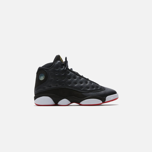 Black true red white jordan 13 Clearance