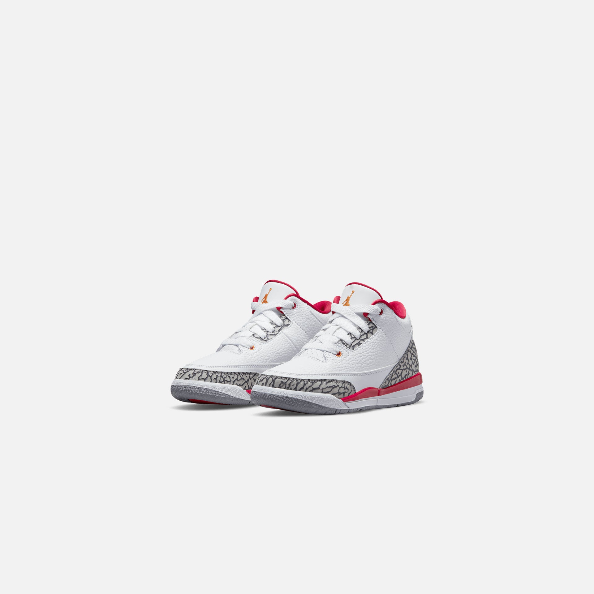 Nike PS Air Jordan 3 Retro - White / Light Curry / Cardinal Red