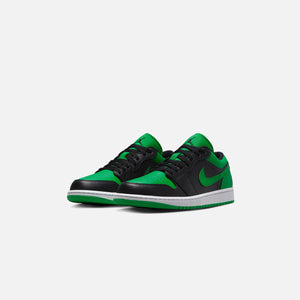 Nike Air Jordan 1 Low - Black / Lucky Green / White