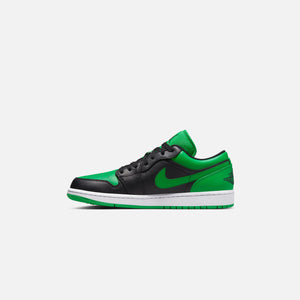 Nike Air Jordan 1 Low - Black / Lucky Green / White