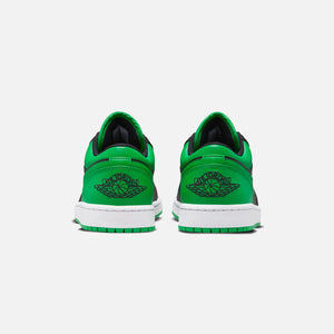 Nike Air Jordan 1 Low - Black / Lucky Green / White