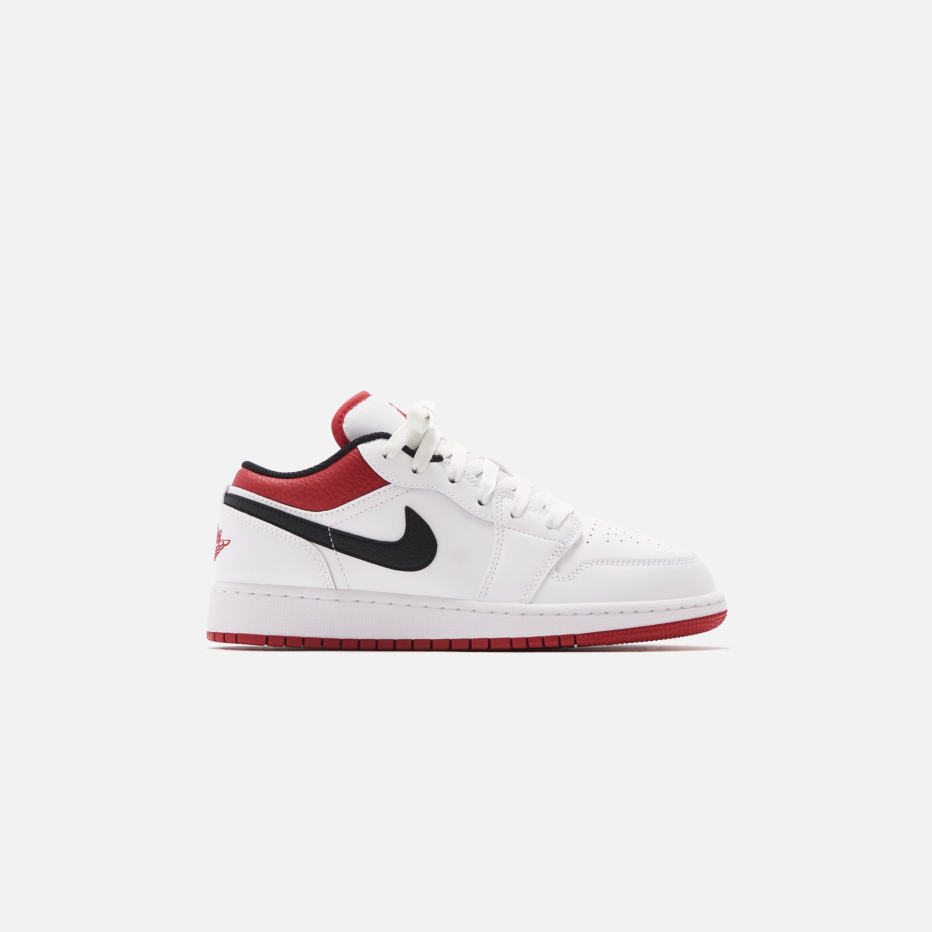 Nike Grade School Air Jordan 1 Low - White / Gym Red / Black