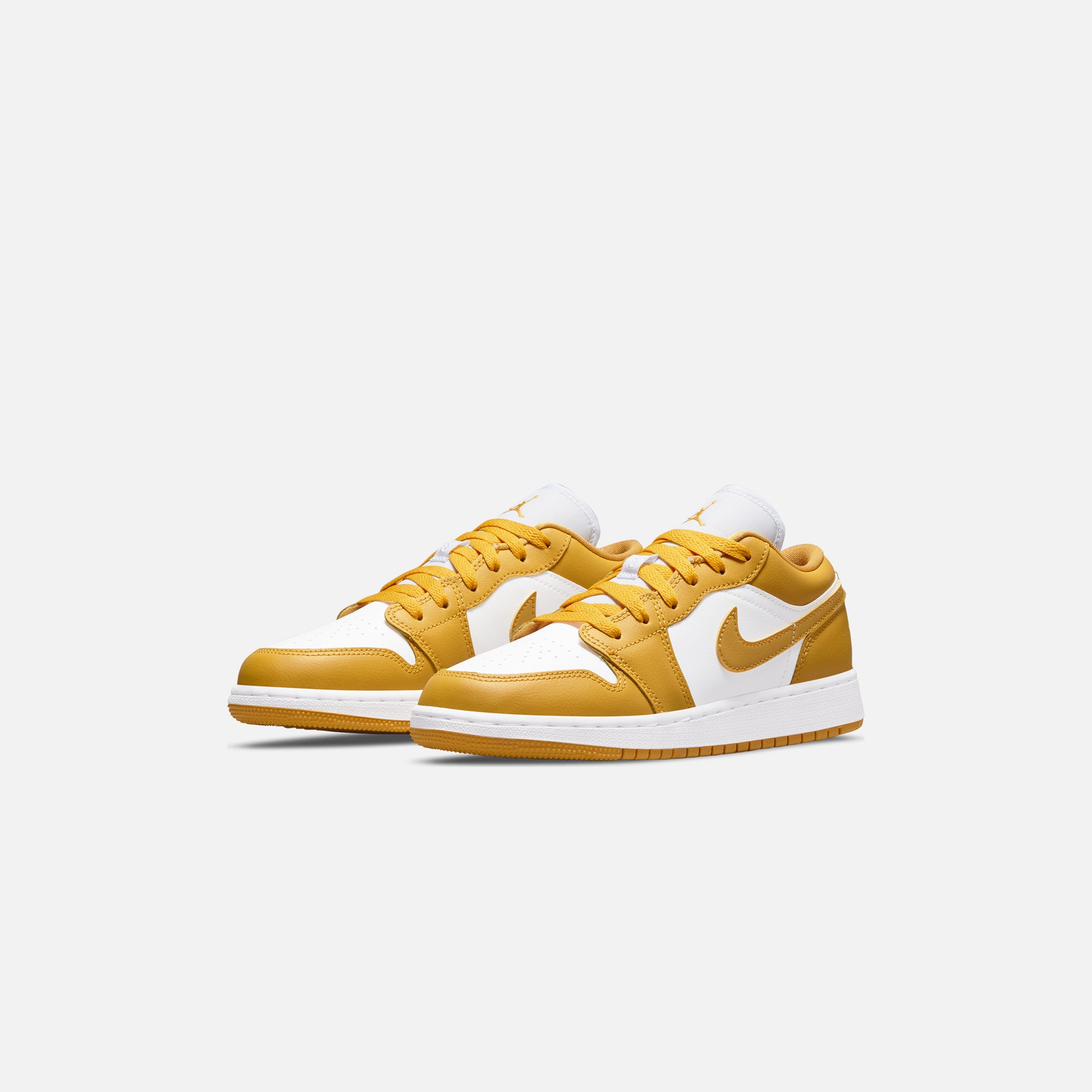 Nike Grade School Air Jordan 1 Low - Pollen / White / Blackd