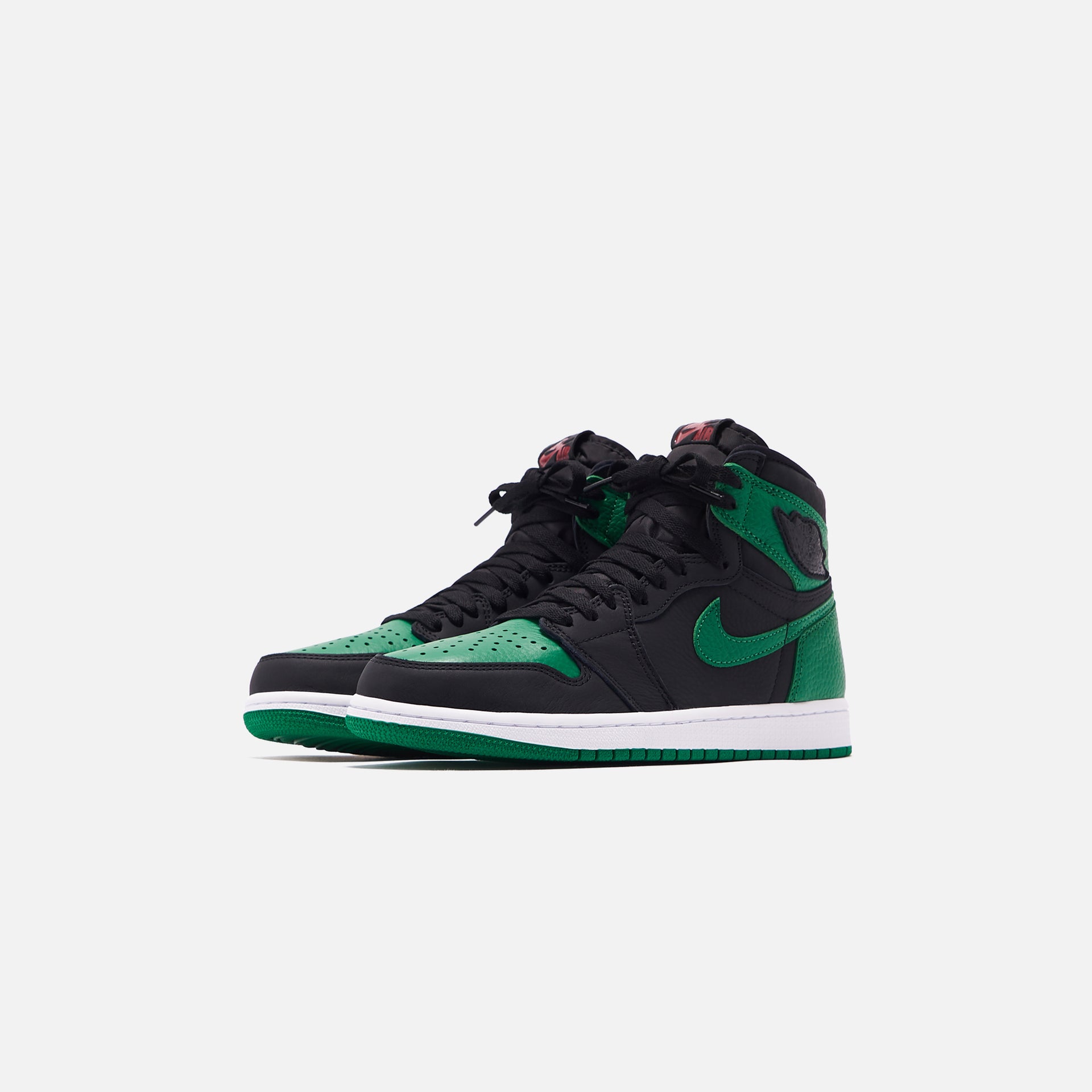 Nike Air Jordan 1 Retro High OG - Black / Pine Green / White / Gym Red