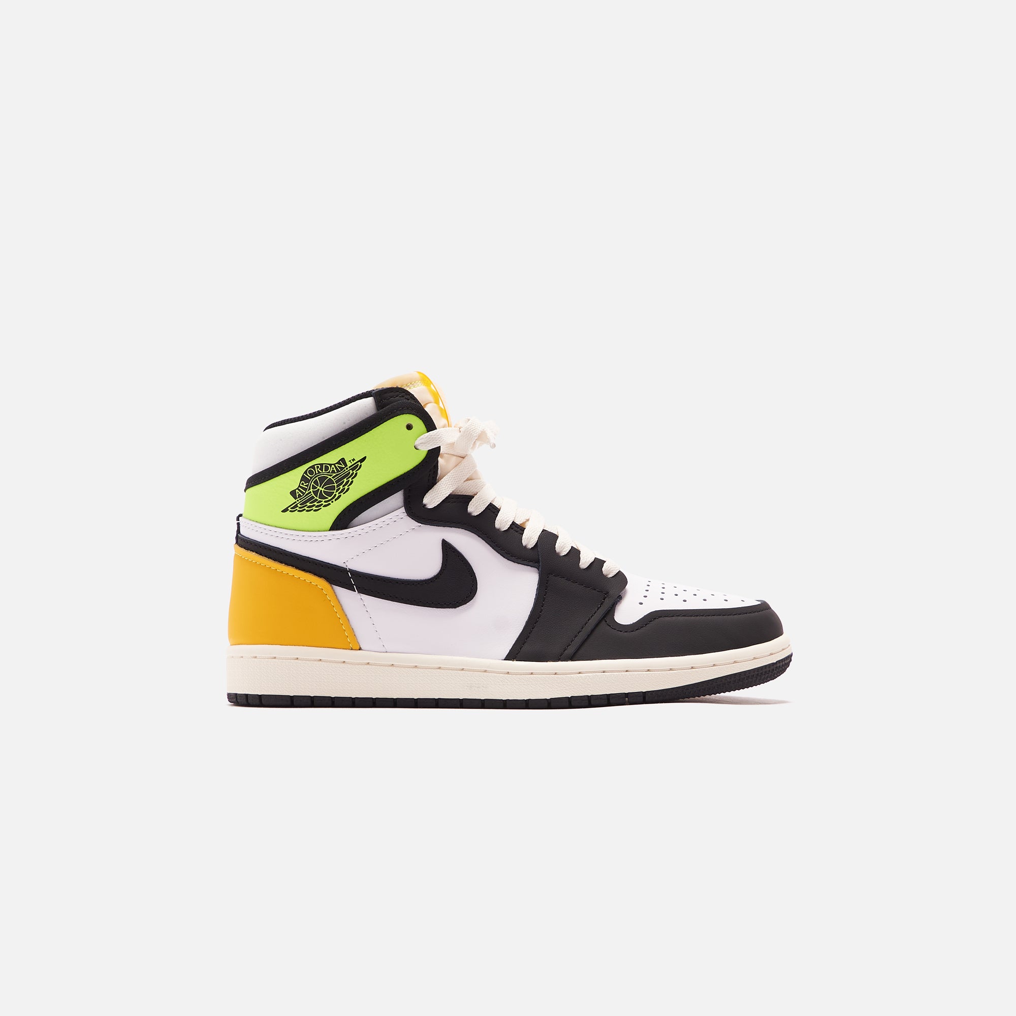 Nike Air Jordan 1 Retro High OG - White / Black / Volt University – Kith