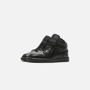 Nike Air Jordan 1 Mid Pre-School - Black