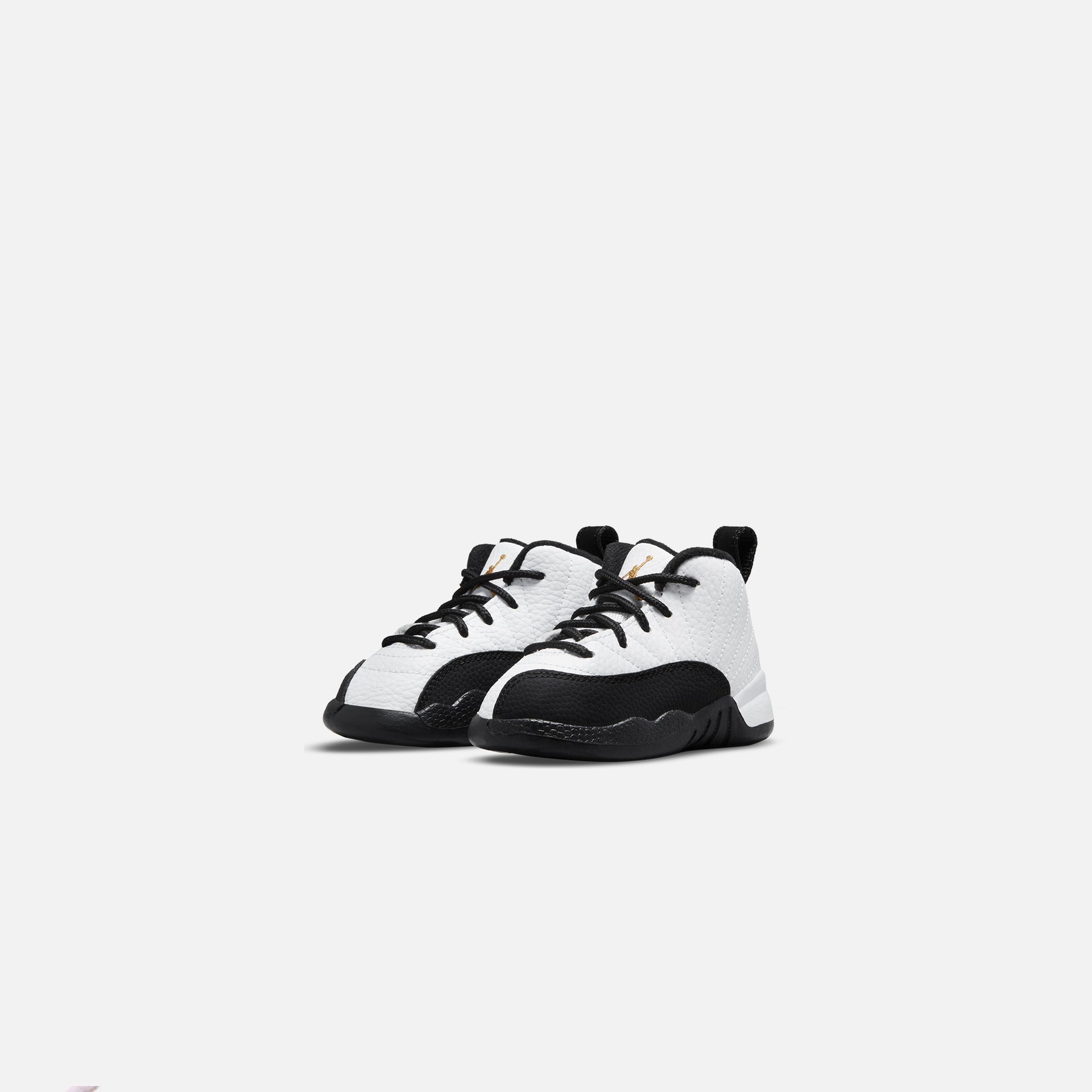 Nike Toddler Air Jordan 12 Retro - White / Metallic Gold / Black