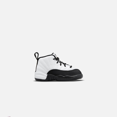 Nike Toddler Air Jordan 12 Retro - White / Metallic Gold / Black