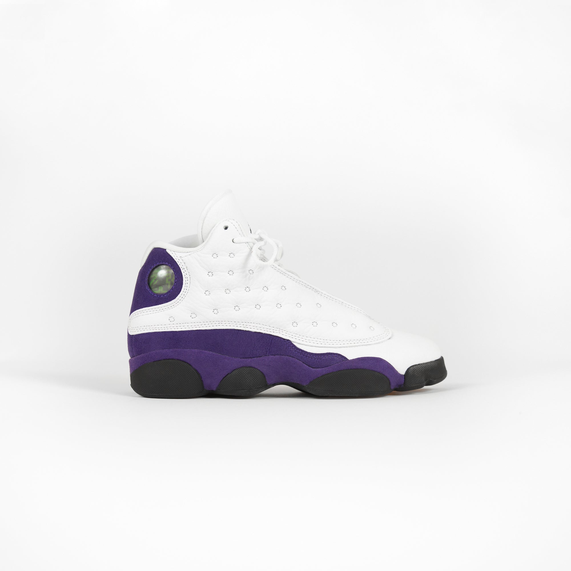 purple and gold jordan 13