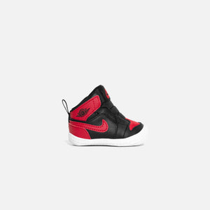 Nike Air Jordan 1 Crib Bootie - Black / Varsity Red / White