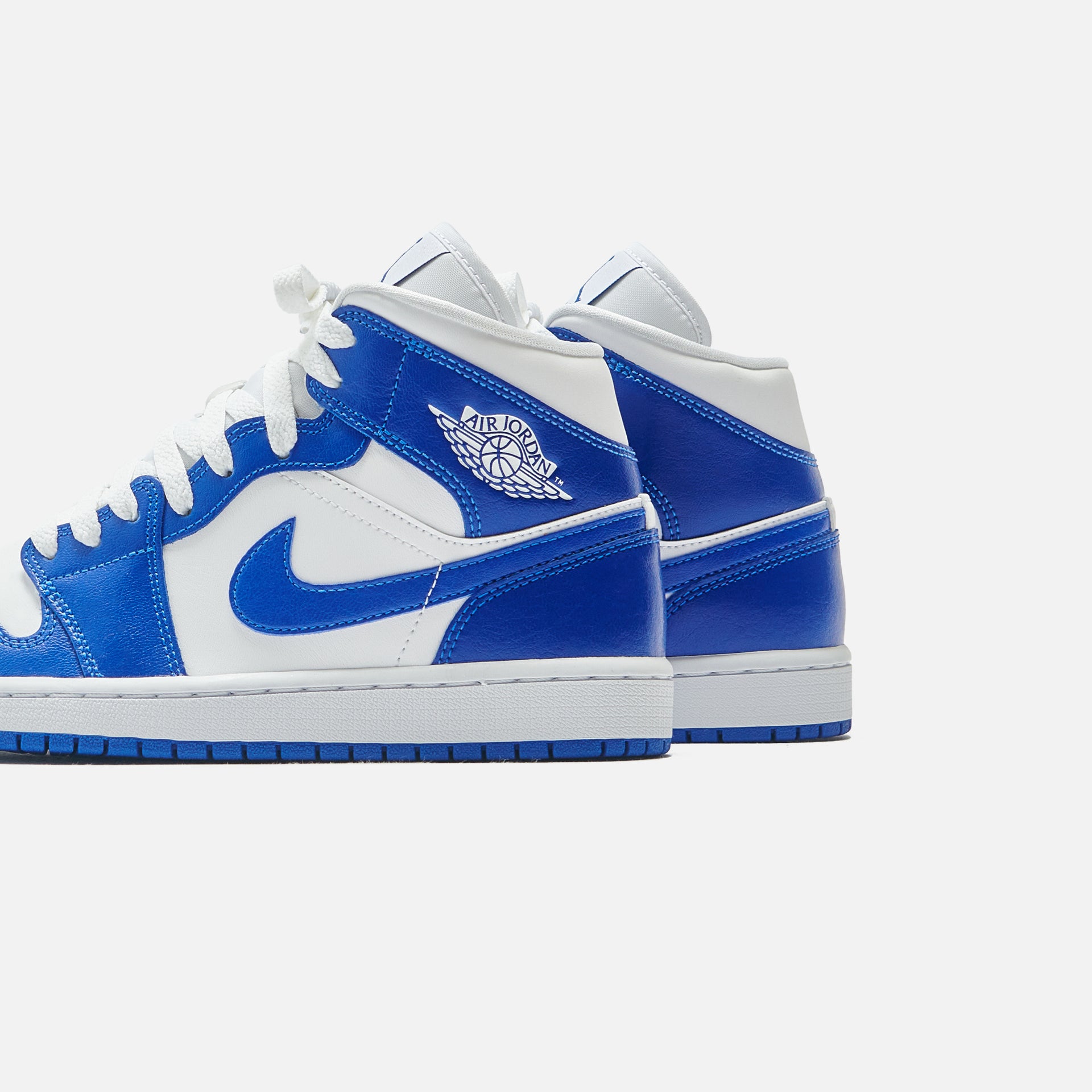 Nike WMNS Air Jordan 1 Mid - White / Hyper Royal
