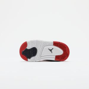 Nike TD Air Jordan 4 Retro SE - University Red / Obsidian / White / Metallic Gold