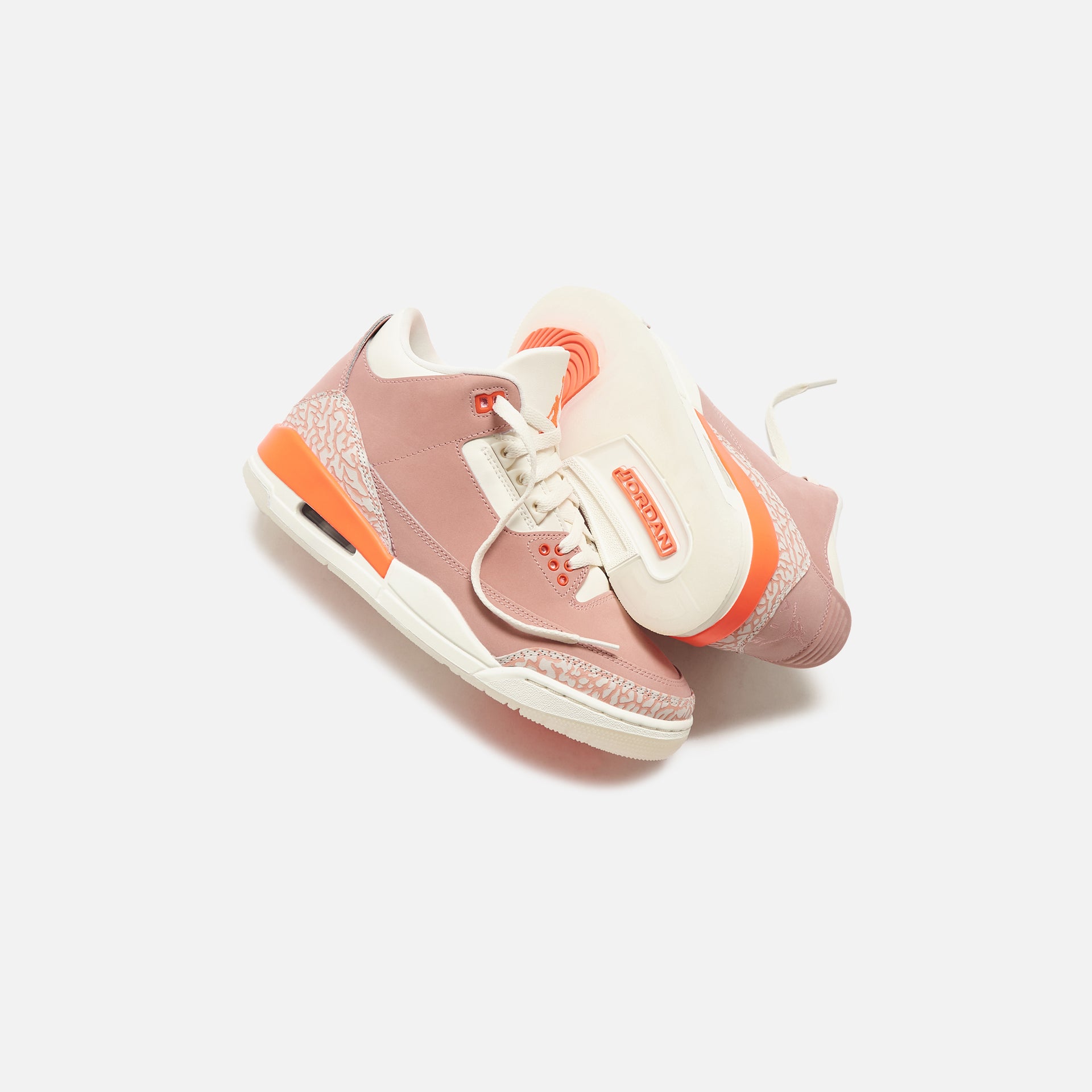 Nike WMNS Air Jordan 3 Retro - Sail / Crimson / Rust Pink / White