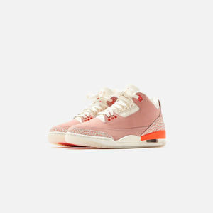 Nike WMNS Air Jordan 3 Retro - Sail / Crimson / Rust Pink / White