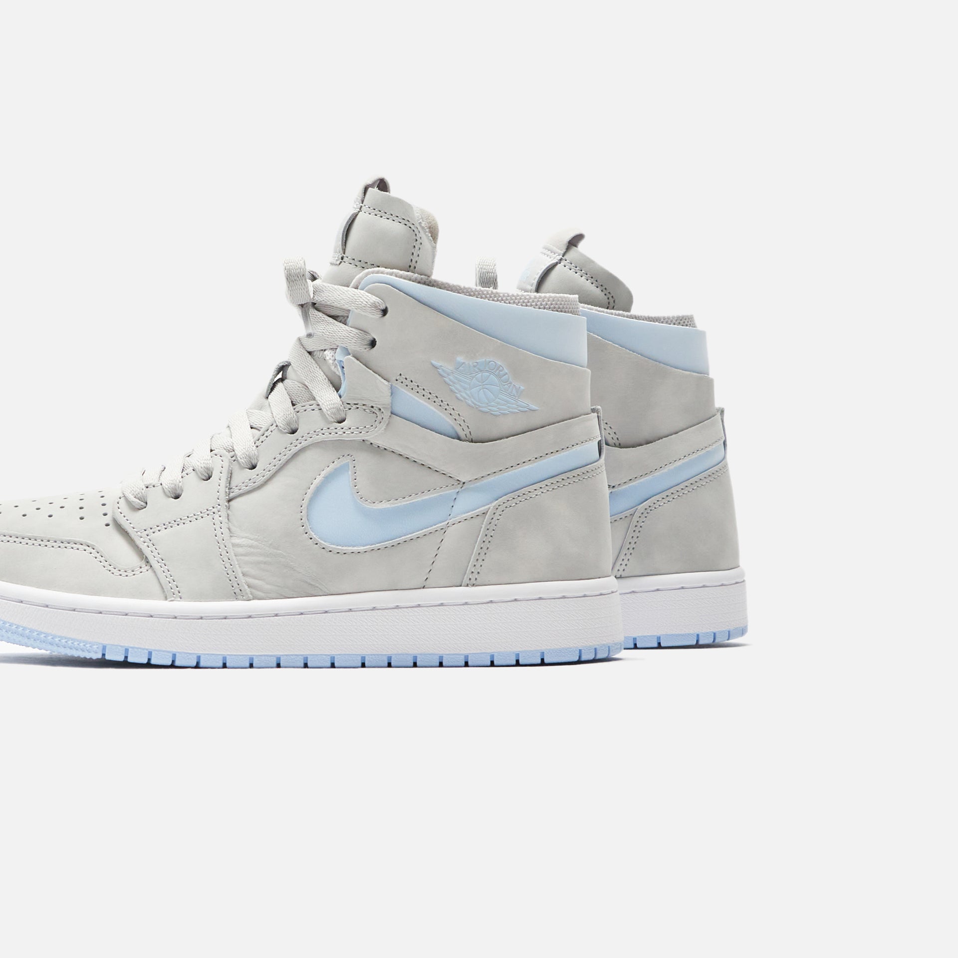 Nike WMNS Air Jordan 1 Zoom CMFT - Grey Fog / Celestine Blue / White
