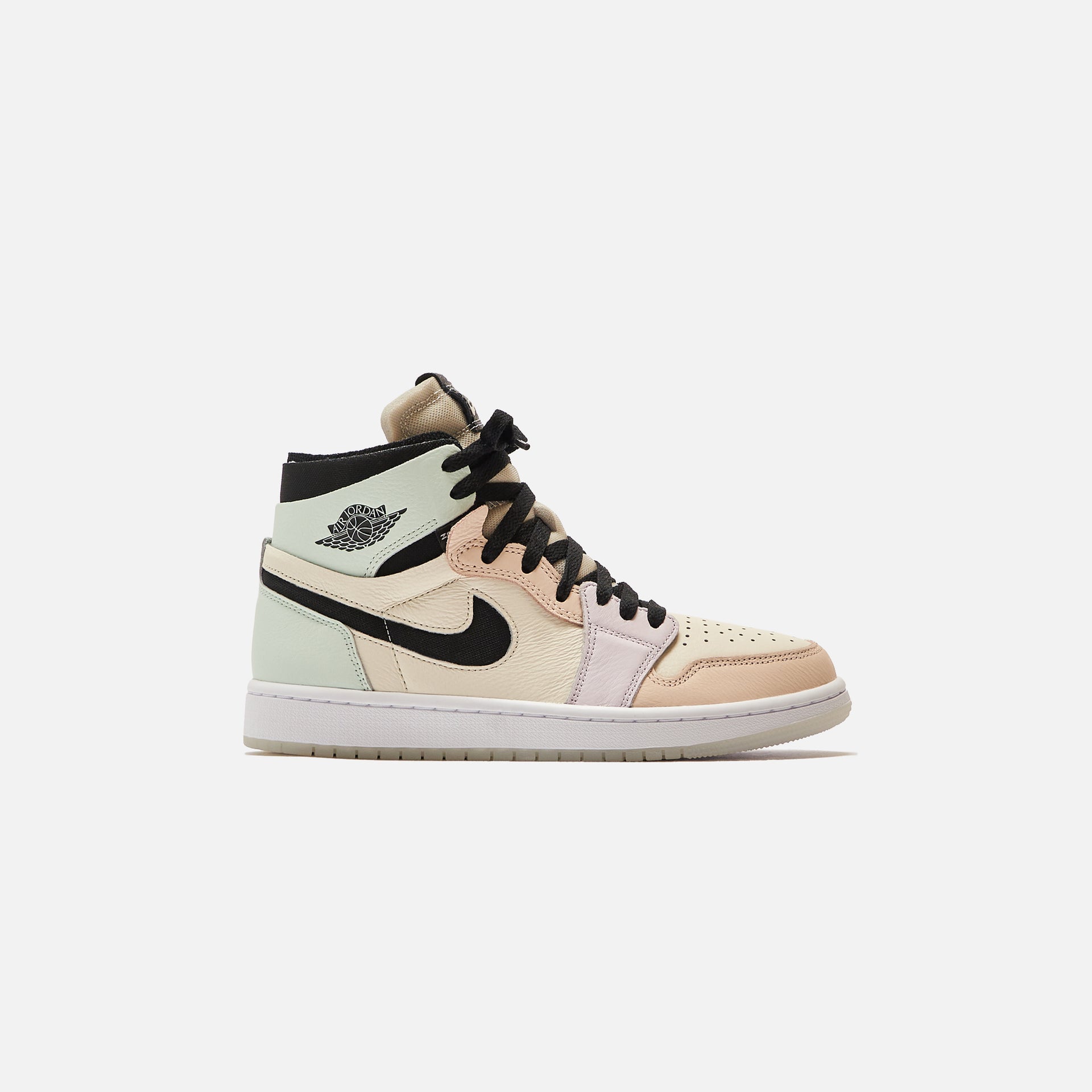 Nike Air WMNS Jordan 1 Zoom Air Comfort - Pale Ivory / Light Violet / Orange Pearl / Black