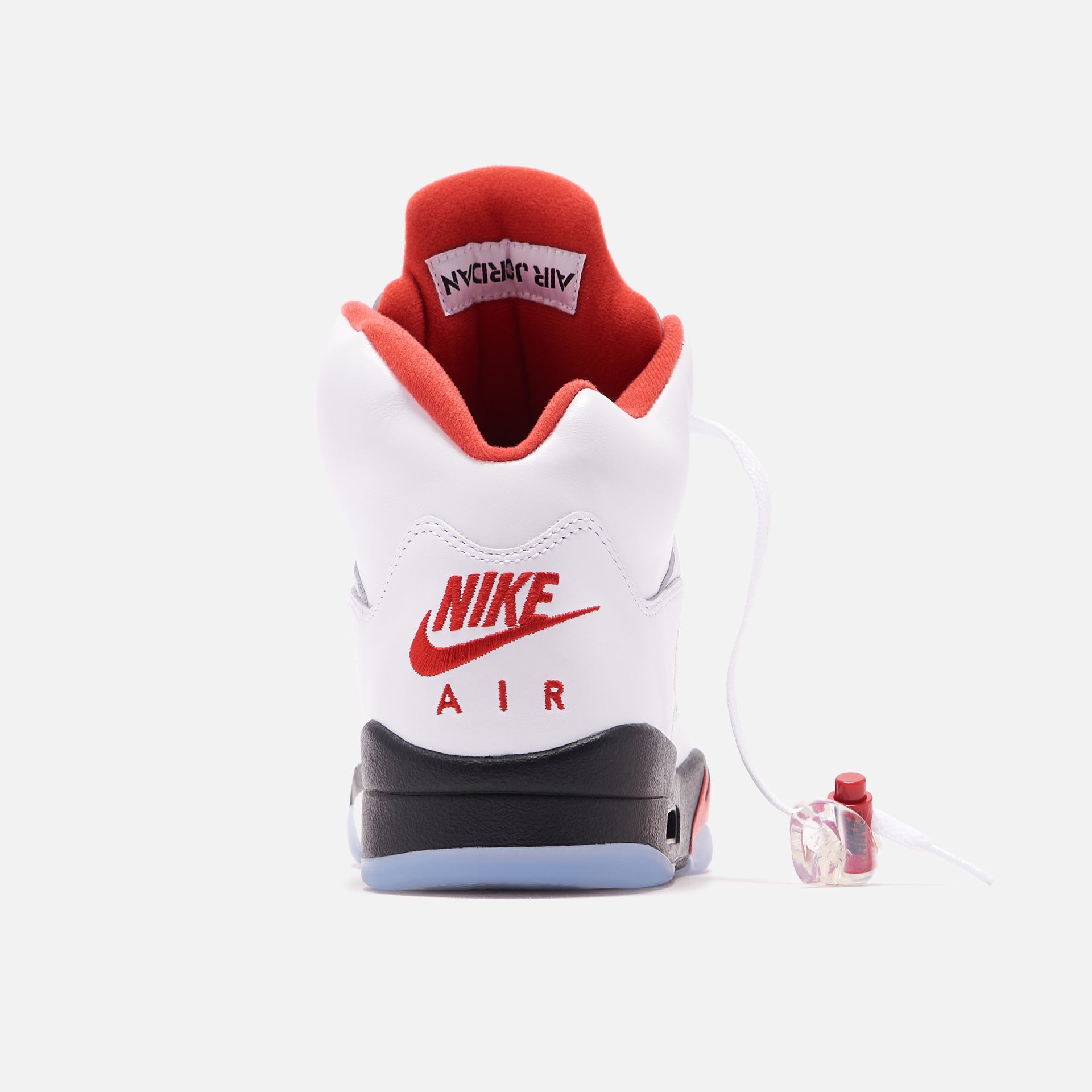 Nike Air Jordan 5 Retro LE - True White / Fire Red / Metallic