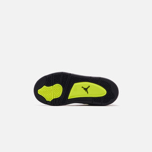 Nike Pre-School Air Jordan 4 Retro LE - Cool Grey / Volt / Wolf Grey / Anthracite