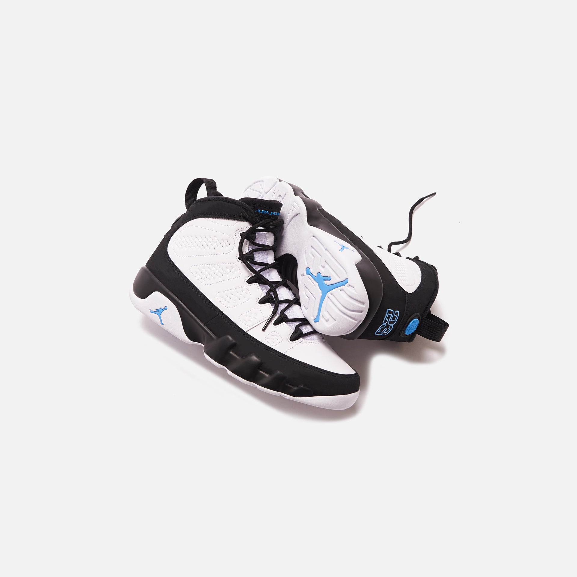 Nike Air Jordan 9 Retro - White / University Blue / Black