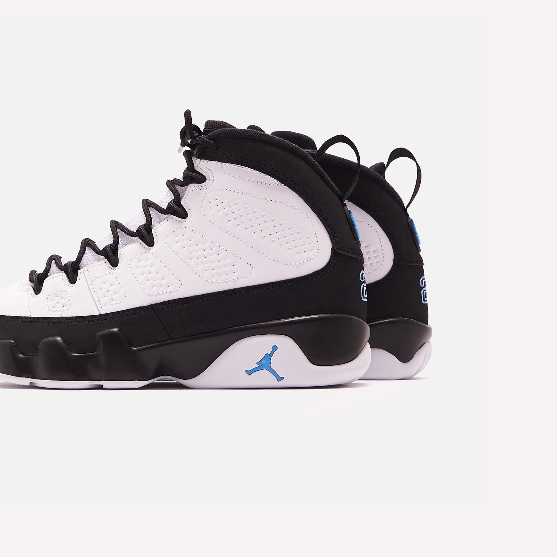 Nike Air Jordan 9 Retro - White / University Blue / Black