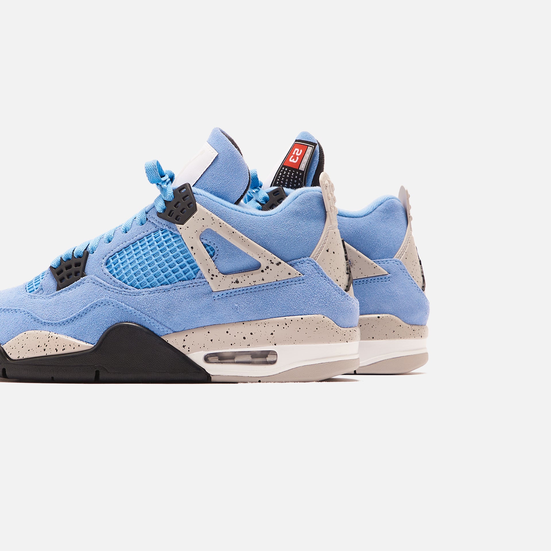 Nike Air Jordan 4 Retro - University Blue / Black / Tech Grey / White