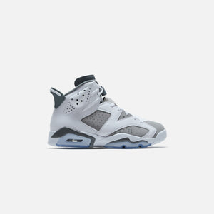 Nike Air Jordan 6 Retro White Medium Grey Cool Grey Kith