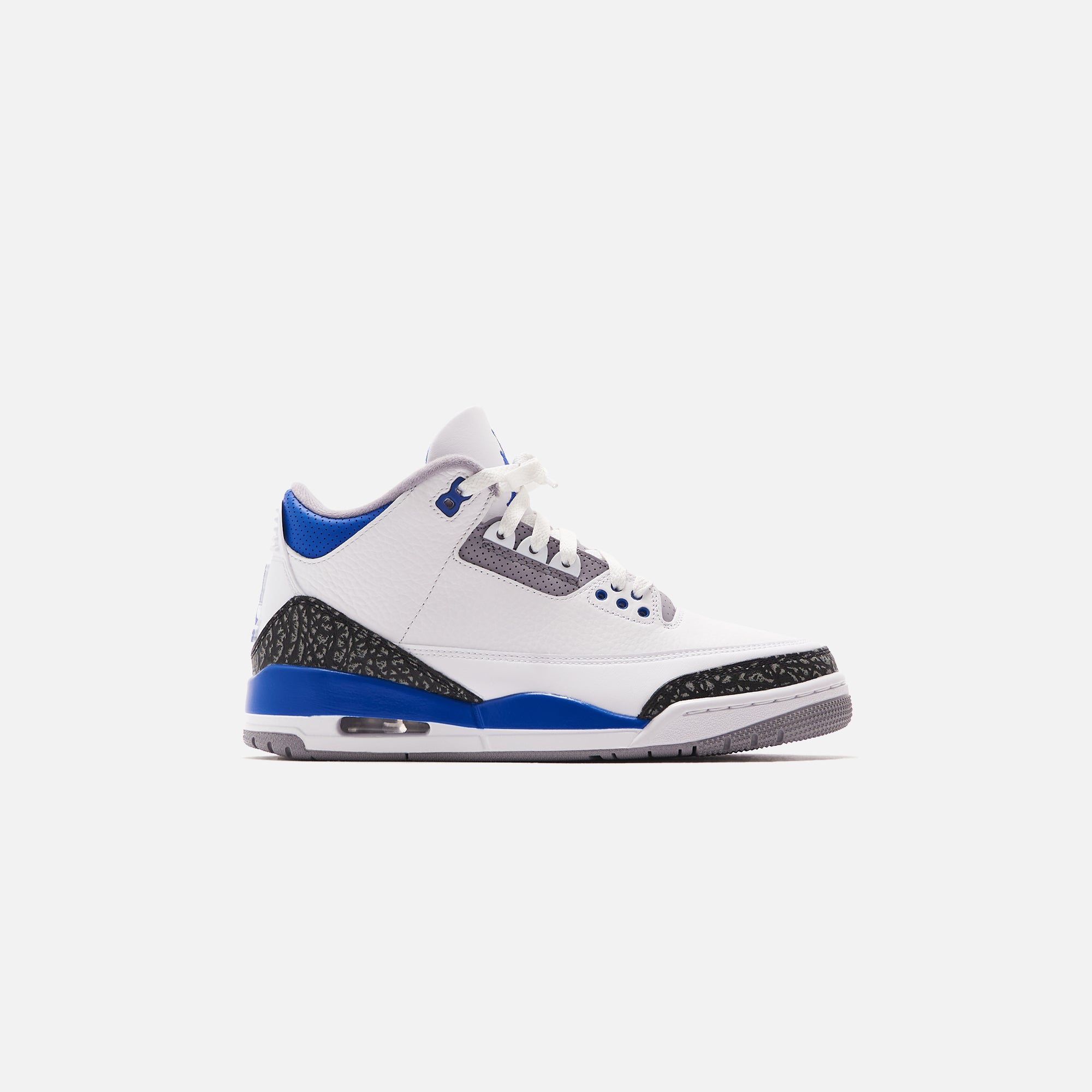 Nike Air Jordan 3 Retro - White / Racer Blue / Black / Cement Grey