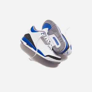 Nike Air Jordan 3 Retro - White / Racer Blue / Black / Cement Grey