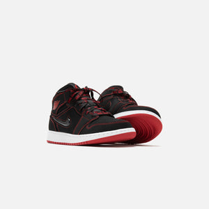 Nike Grade School Air Jordan 1 Mid SE - Black / Red