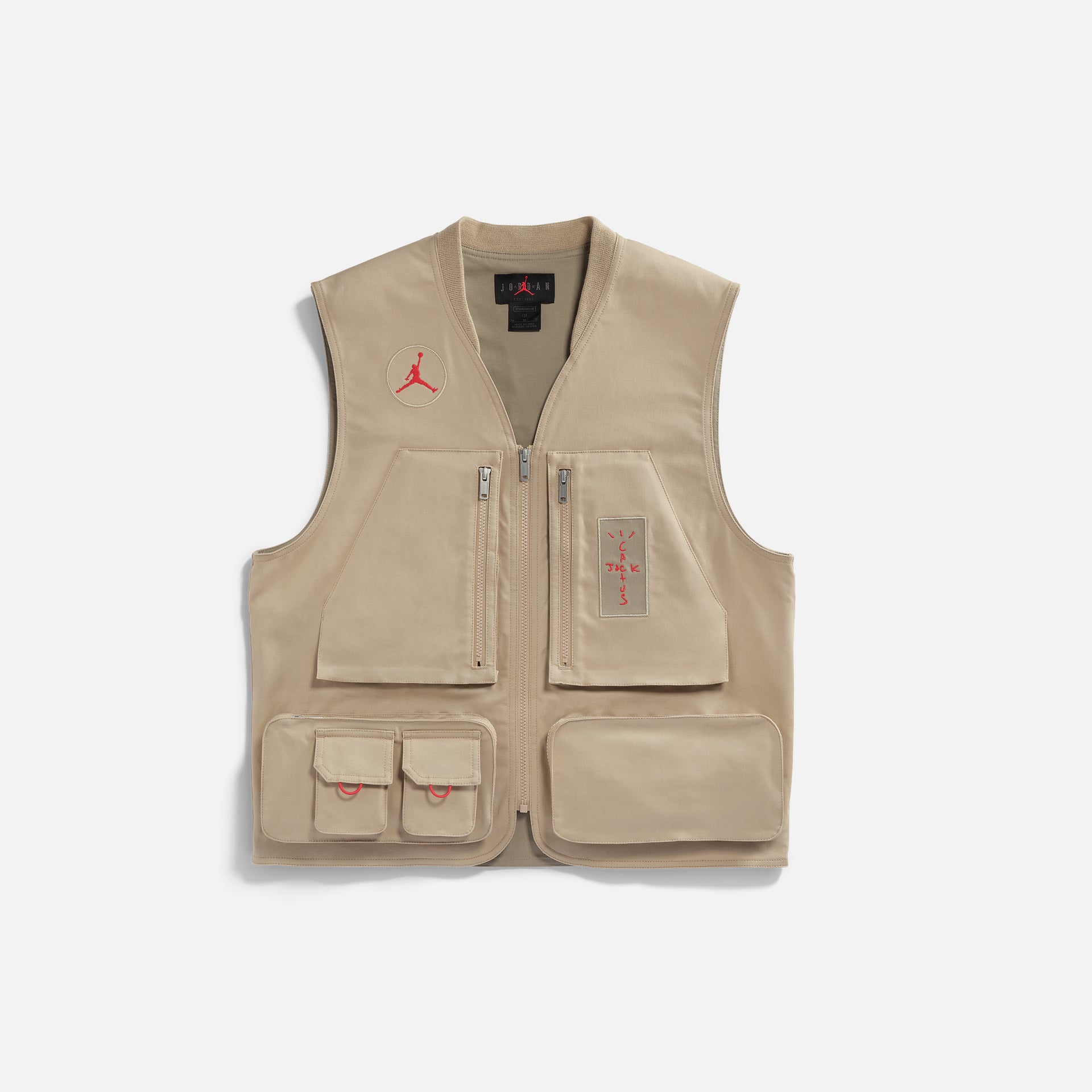 Nike x Travis Scott Air Jordan Utility Vest - Desert / Khaki